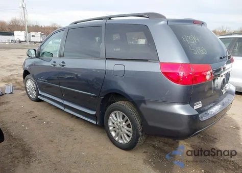 2008 Toyota Sienna из США, поврежденный, VIN 5TDZK22C58S171209